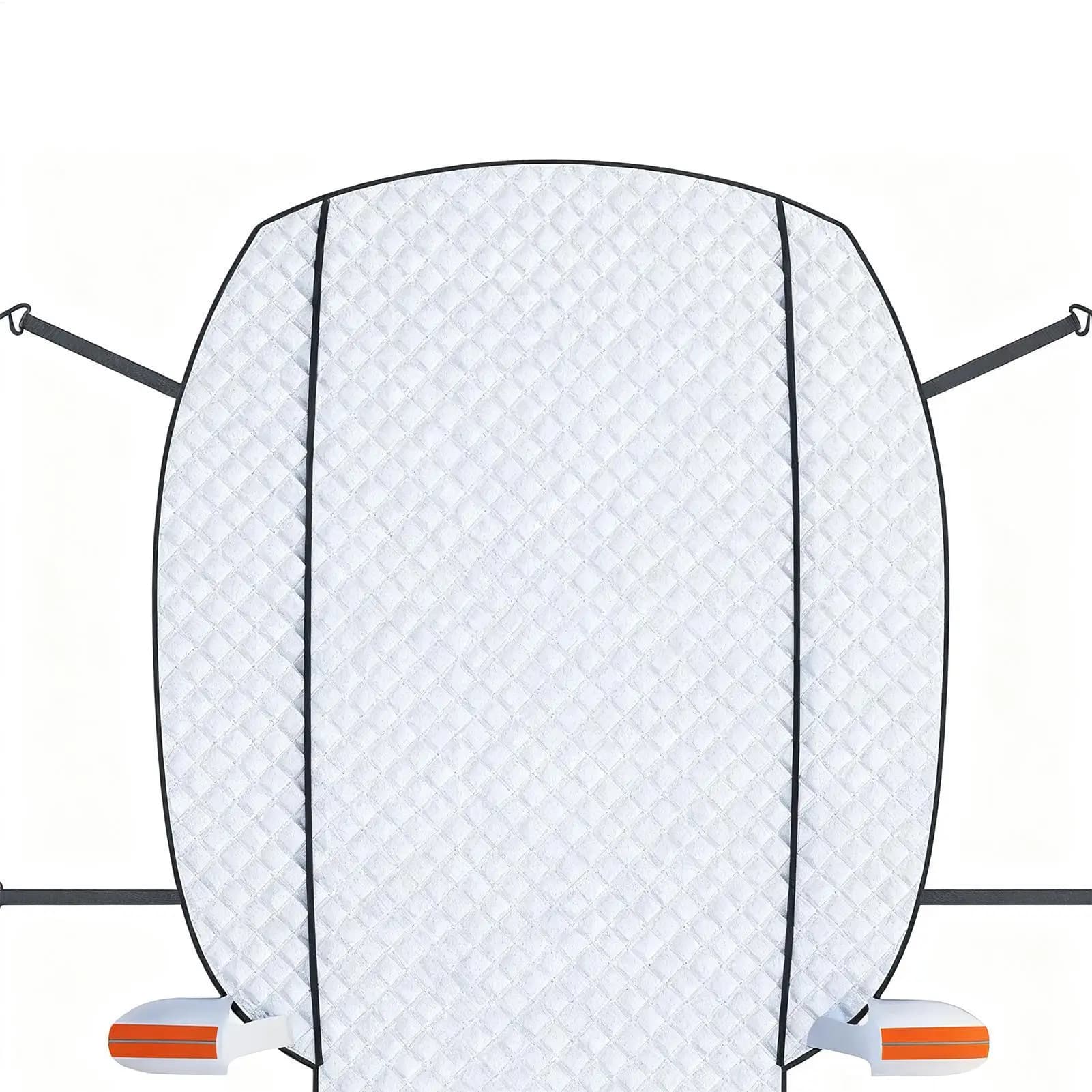 Copertura per auto per la neve Protezione UV Blocco antigelo Copertura per parabrezza Parasole Copertura completa per furgone per camion per climi freddi all'aperto
