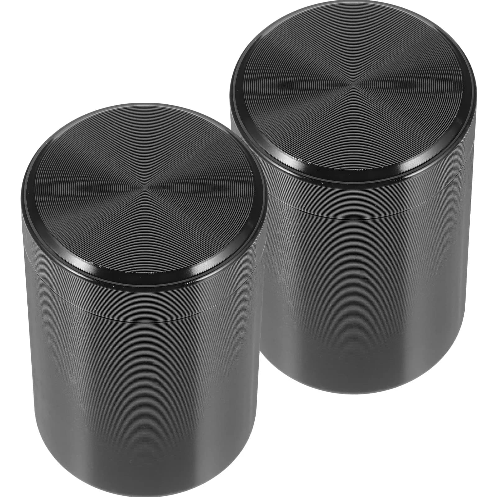 Tea Storage Canisters 2 Pack Airtight Metal Jars for Loose Leaf Tea Coffee Sugar Spices and Home Use