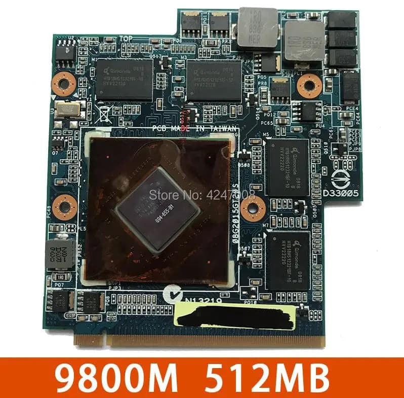 Scheda Video VGA 9800M GS G94-655-B1 9800M per Asus G60VX G51VX G50VT G50V