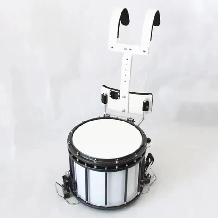 Professional Stand Marching Snare Drum Set With Bass Drum Percussion Musical Instruments With Pad Case On Sale