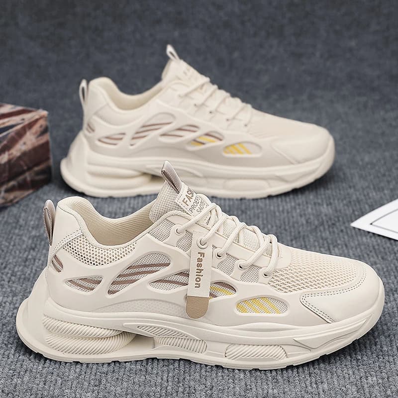 Scarpe Casual da Uomo in Fibra di Cocco, Traspiranti, Anti-Odore, Scarpe da Corsa e da Lavoro in Rete, Sneakers Sportive Leggere con Assorbimento degli Urti