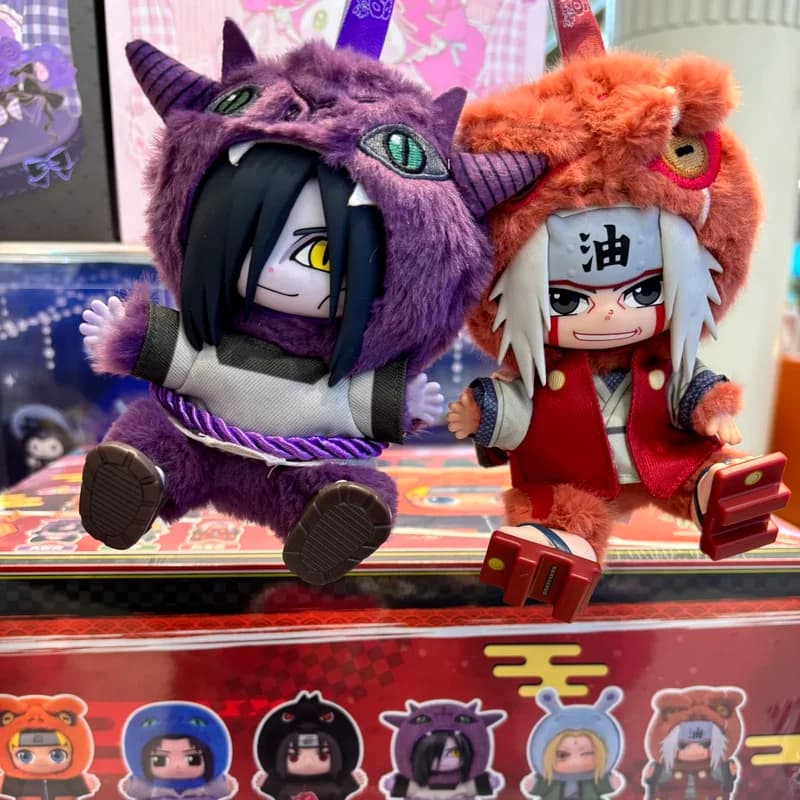 Nuovo Eaki Naruto V2 Scatola Cieca Shippuden Beast Party Pigiami Naruto Kawaii Anime Figura Mobile Itachi Uzumaki Regali Di Natale