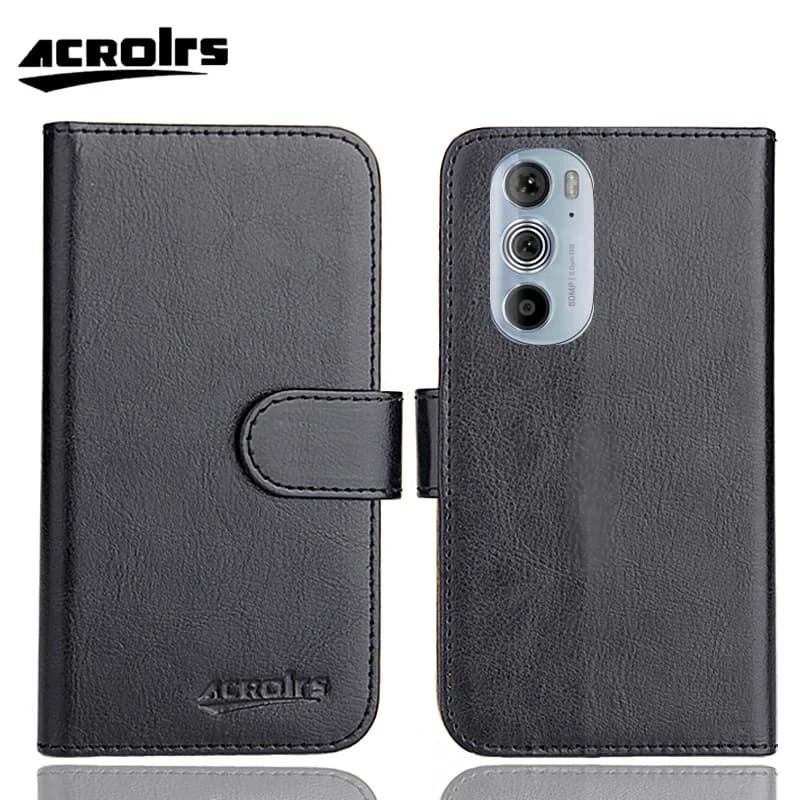 Motorola Edge 30 Pro Case 6.7" New! 6 Colors Luxury Leather Protective Special Phone Cover Cases Credit Card Wallet