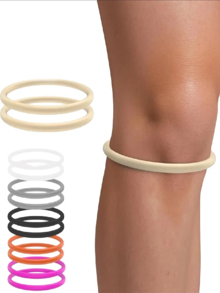 Cintura di supporto per tendine rotuleo, sollievo dal dolore al ginocchio e supporto per ginocchiera stabilizzatore rotuleo, adatto per escursioni, calcio