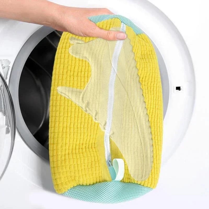 Washing Shoes Bag Cotton Laundry Net Fluffy fibers Easily remove dirt Washing Bags Anti-deformation Shoes Clothes Organizer