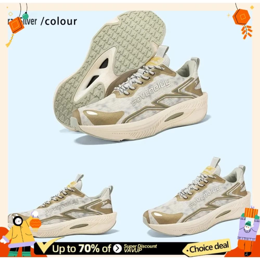 Brand marathon running shoes ladies breathable 2026 Tenis high-end couple platform hiking running shoes men's shoes size 35-45