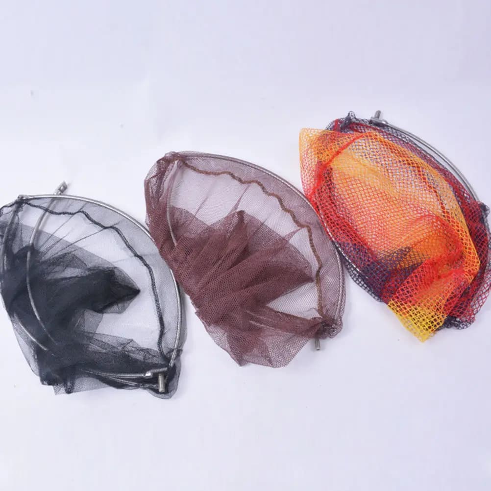 Portable Foldable Fishing Net Replacement Wear-Resist Multi-Strand Braiding Technology Suitable Both Salt Fresh Water Fish
