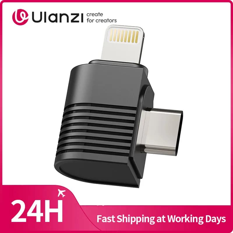 Adattatore Lightning per microfono Ulanzi per Ulanzi A100