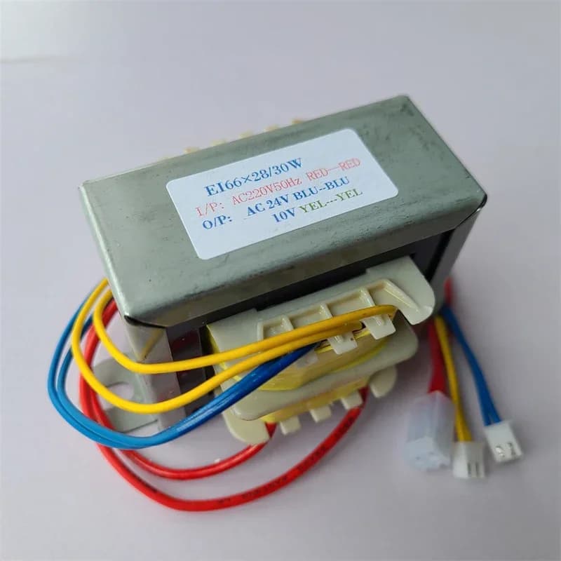 Trasformatore EI da 30 W da 220 V a 24 V 10 V Stazione di saldatura di saldatura Trasformatori EI66 Ei66 * 28 Pistola ad aria calda Dissaldatura 852D + Terminale