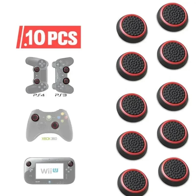 4/10PCS Controller Thumb Stick Grip Joystick Cap Accessori di copertura per PS3 PS4 XBOX ONE Copertura antiscivolo Gamepad Tappo di ricambio