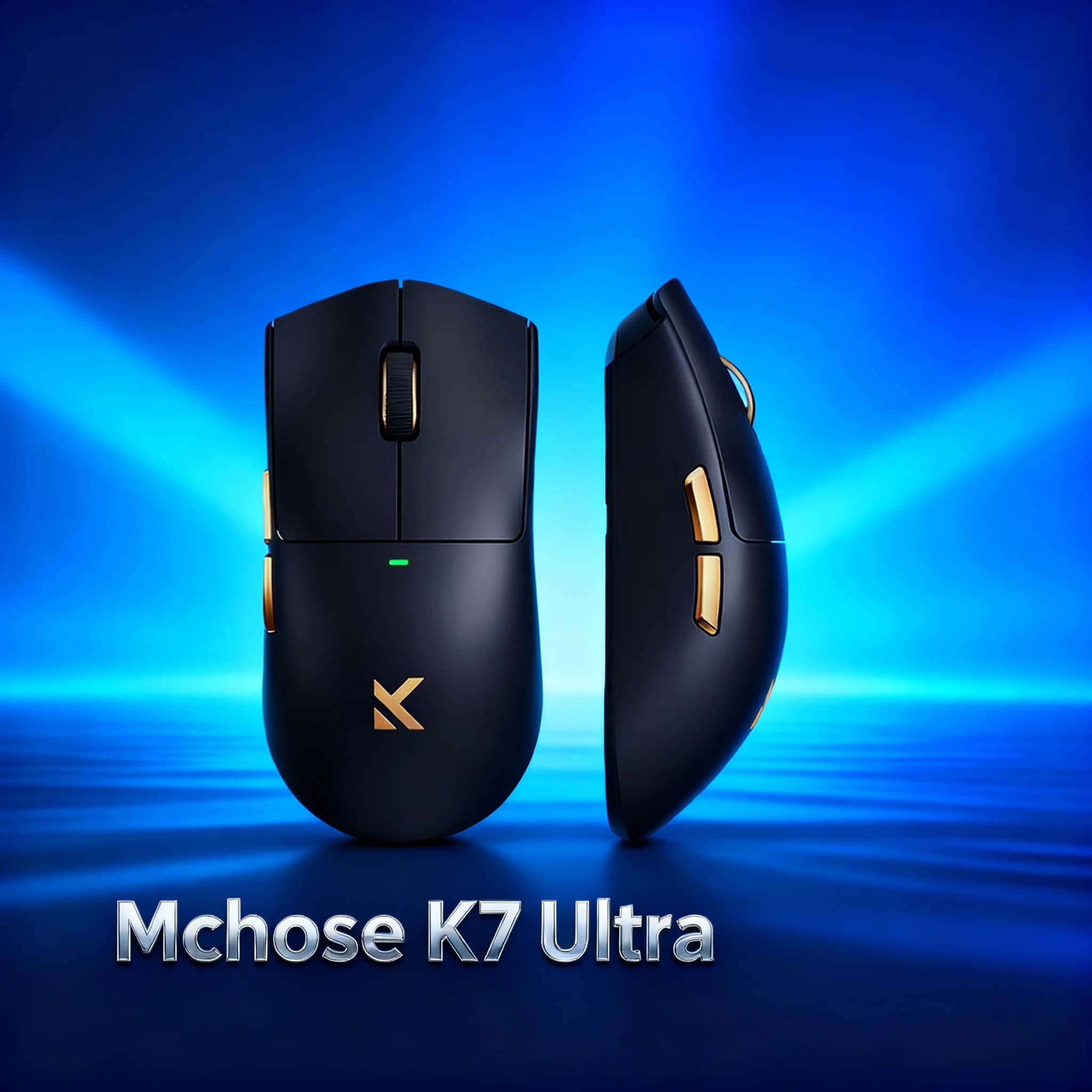 Mchose K7 Ultra Wireless Gaming Mouse Light Tri-Mode 8000HZ Receiver Magnetic Attraction Mouse e-sport Custom Gift