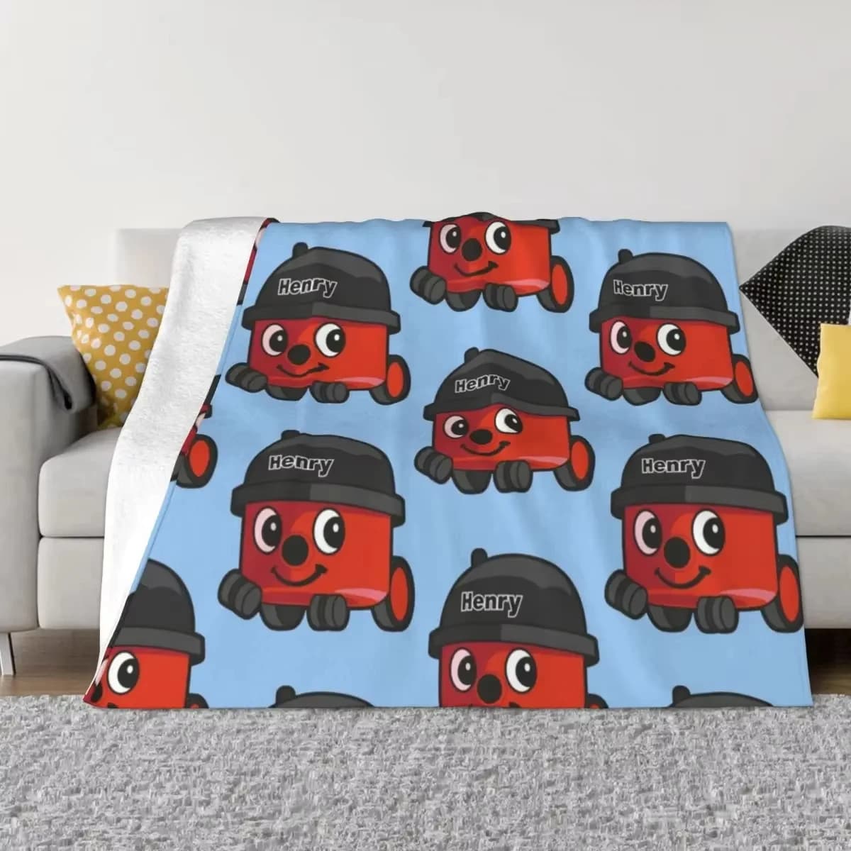 Henry Hoover Calda coperta invernale ponderata soffice vuota calda delicata sulla pelle comoda adatta per ufficio, casa, viaggi, campeggio