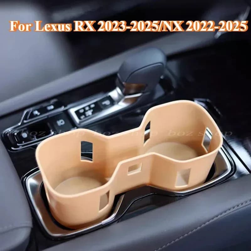 Per Lexus RX 350h/450h/500h2023-2025 /NX 2022-2025 Auto Controllo Centrale Portabicchieri Limitatore Scatola di Immagazzinaggio Refit Accessori