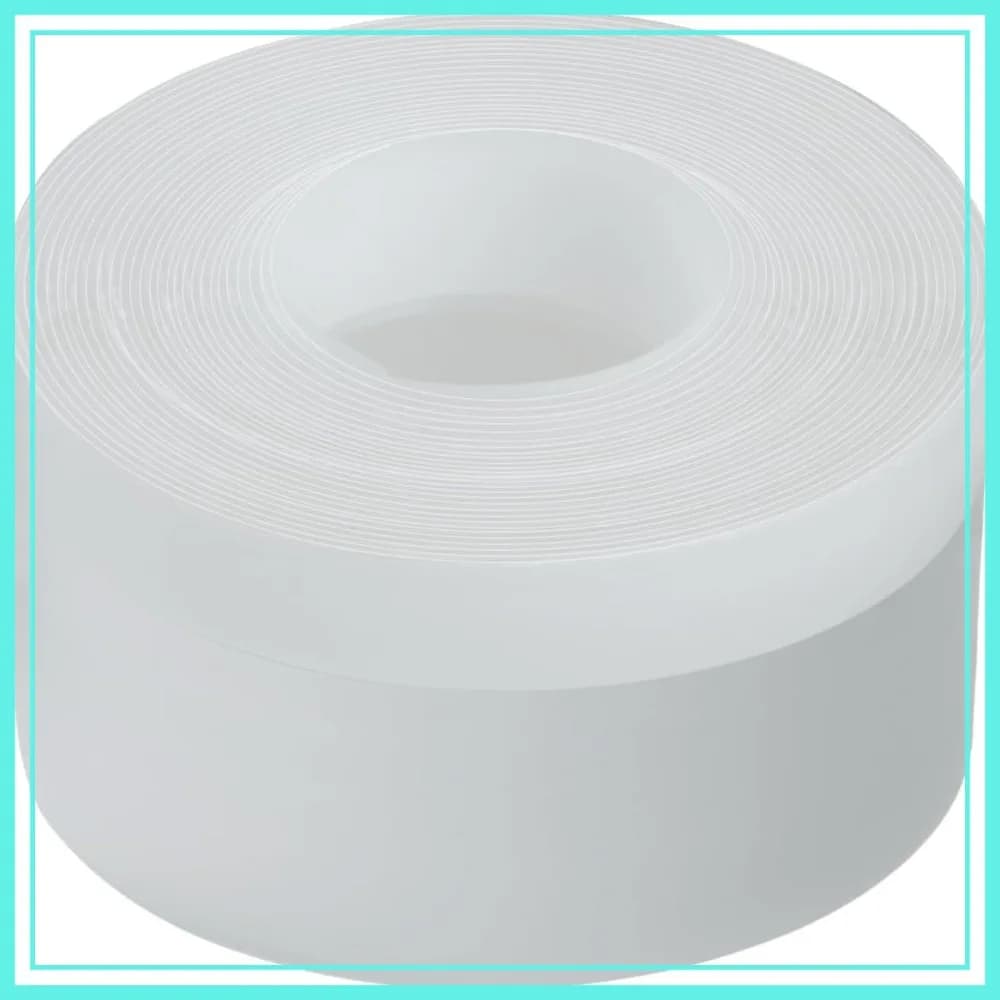 Nastro Sigillante in Silicone per Esterni 4,5 cm x 5 m, Guarnizione Antivento, Insonorizzante per Porte e Finestre