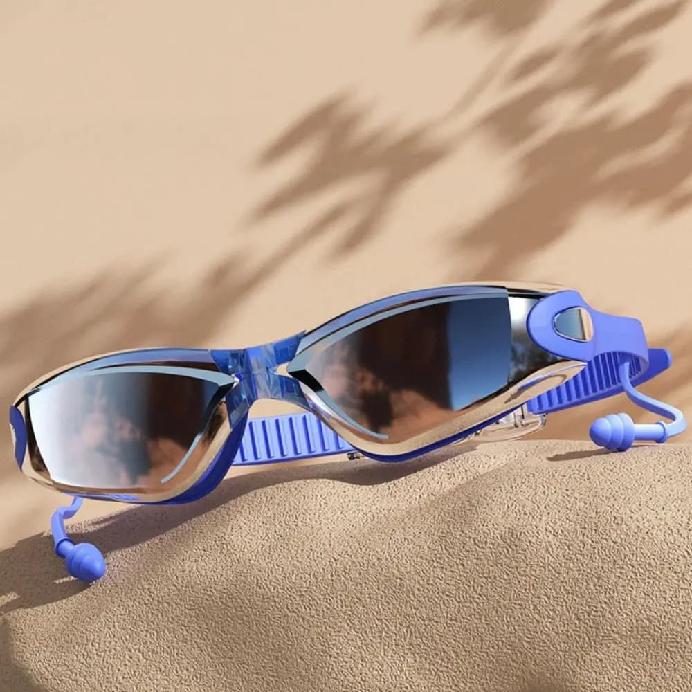 Anti Fog Swimming Goggles Wide View Waterproof Swim Eyewear Glasses Silicone Ultralight Swim Training Glasses Swimming Gear