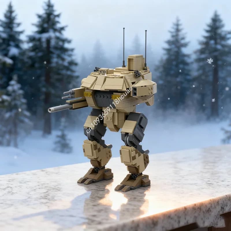 752pcs MOC GDI Titan MK 1 Creatored Model Building blocks Construction Assemble toy DIY idea Education Christmas gift Brick Kids