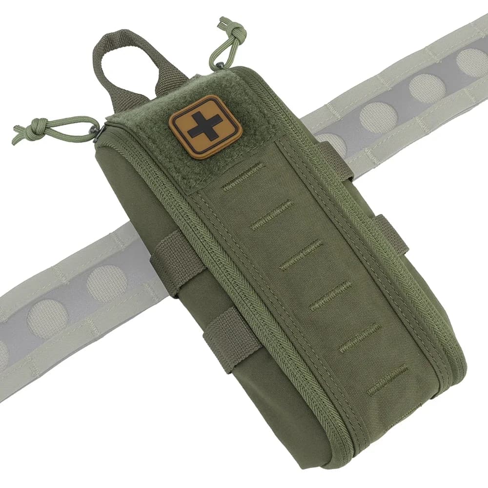 Hunting EDC Pouch Tactical First Aid Kit Camo Molle Medical Kit Outdoor First Aid Kit Camping Survival Waist Bag