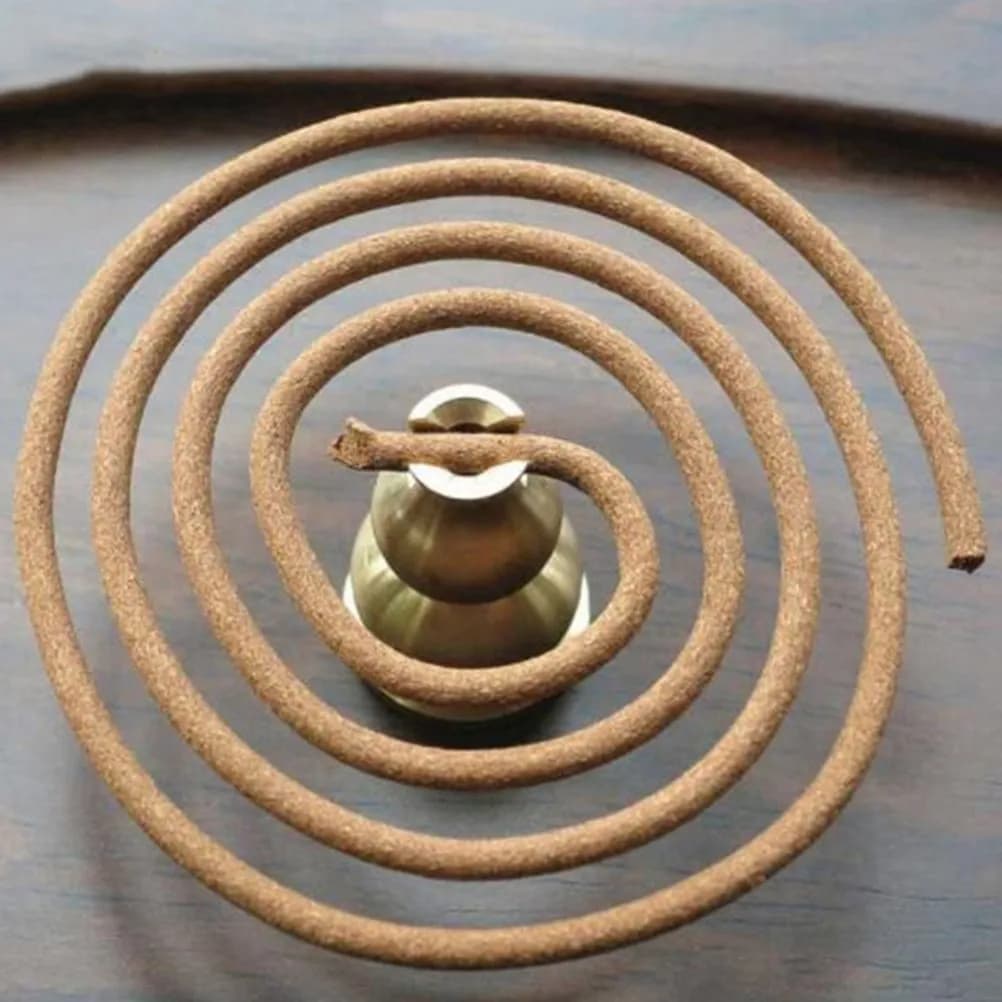 5Pcs Premium Copper Brass Incense Stick Holder Censer Bowl Gourd Shape for Aromatherapy Meditation Yoga Living Room Bedroom