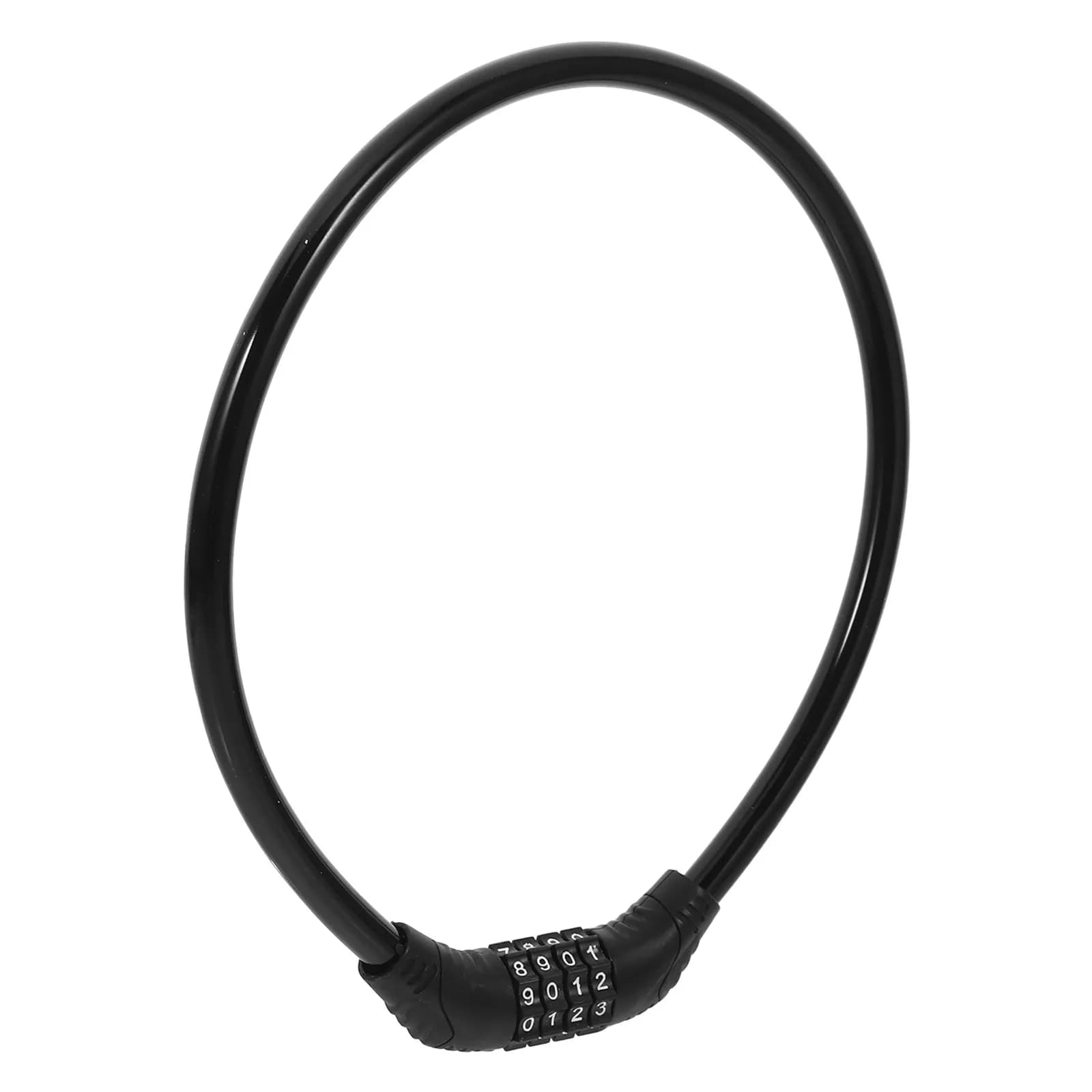 Lucchetto a Catena per Bicicletta 3Ft, Cavo in Acciaio Antifurto Resistente per Biciclette, Moto, Borse, Valigie, Uso Esterno