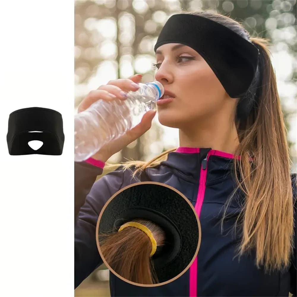1pc Winter Sweatband Ear warmer Equiseto Grotto Fascia Woman Man Windproof Race Fascia Yoga External Use Sport Fitness Ela