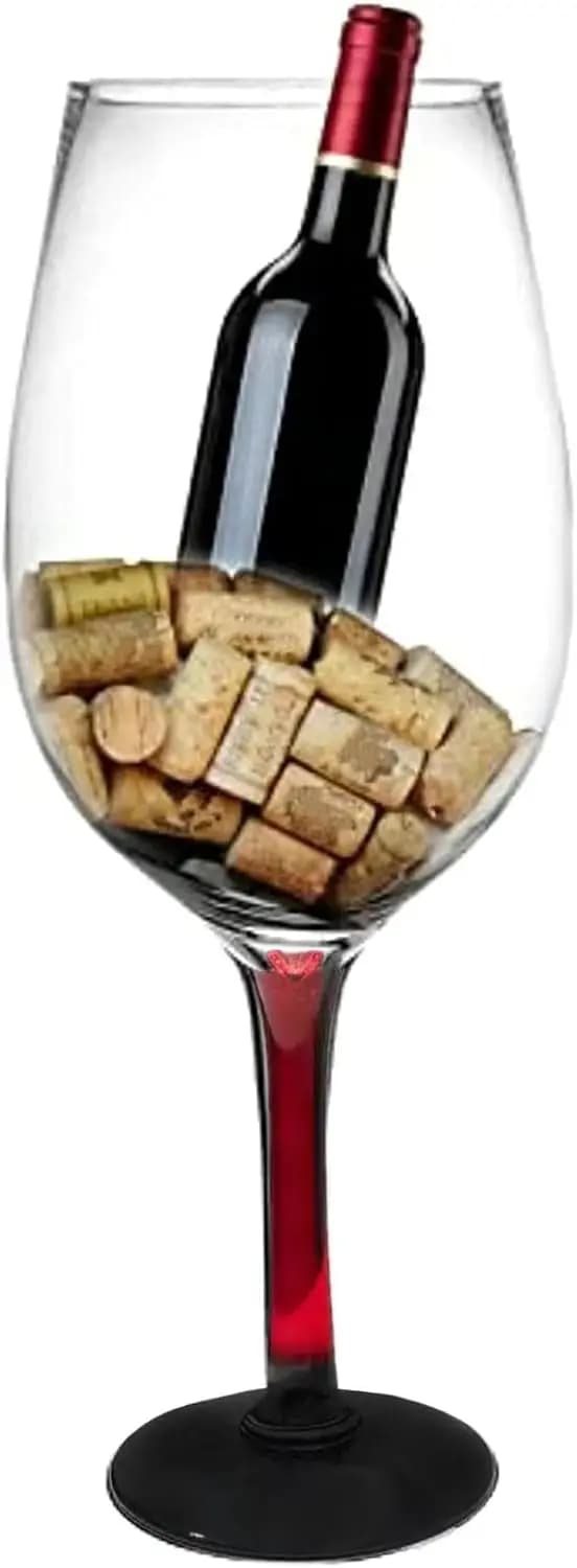 Calice Gigante per Vino, Bicchieri Creativi Oversize, Calici Extra Large per Champagne, Boccali da Birra, Bicchieri per Vino Rosso (Grande)