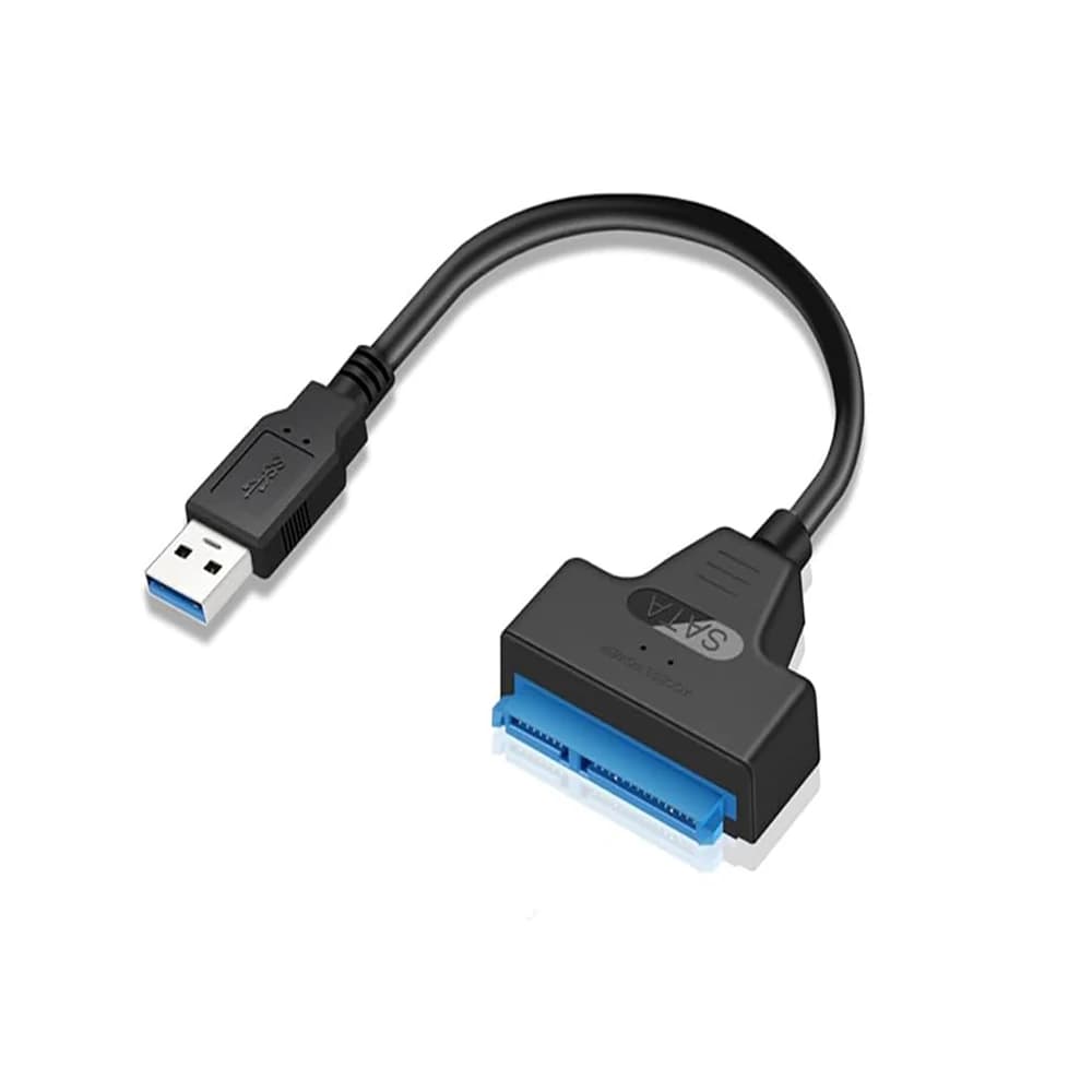Cavo Adattatore USB 3.0 SATA fino a 6 Gbps, Cavi di Estensione per Computer, Connettori Compatibili con SSD/HDD Esterni da 2,5 Pollici