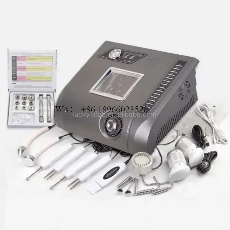 WMWMNU 7 in 1 Multifunction Ultrasonic Bio-Collagen Microdermabrasion Face Cleaning Tightening Facial Beauty Device