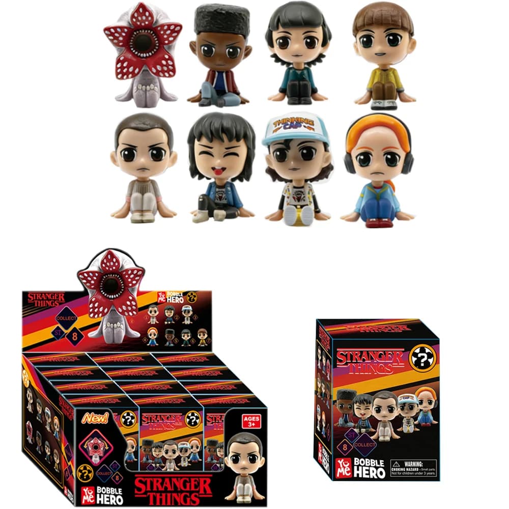 2026 NUOVO Giocattoli di Personaggi dei Cartoni Animati Scatola a Sorpresa Carina Figurine di Eleven Demogorgon Max Steve Regali per Bambini