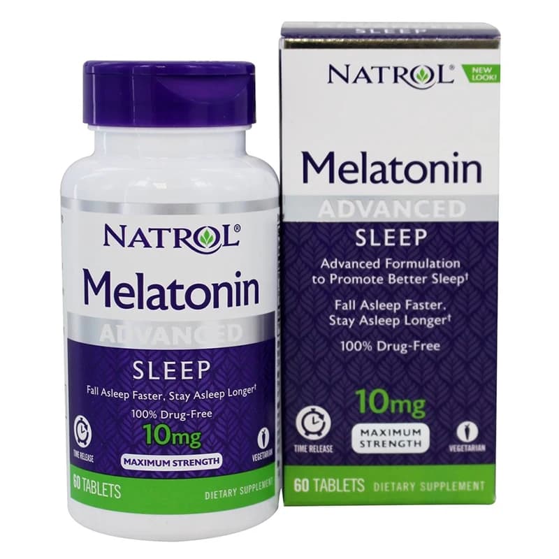 Spedizione gratuita Natrol Melatonina 10 mg 60 compresse