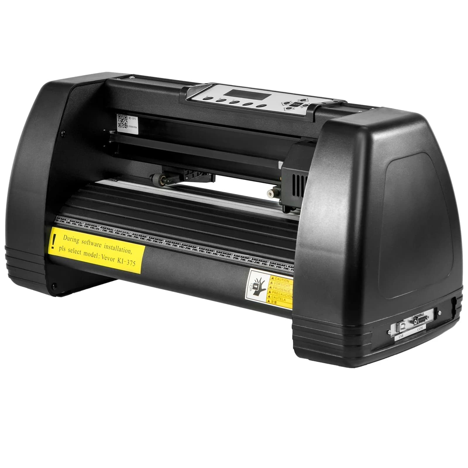 Plotter da Taglio Mini da 17 Pollici con Motore Stepper, Plotter per Vinile KI-450AB, Taglierina Automatica per Etichette