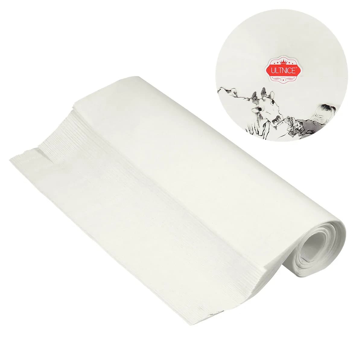 50 Sheets Authentic Xuan Paper Rice Paper for Chinese Calligraphy Japanese Sumi Writing Watercolor Painting Practice Highly