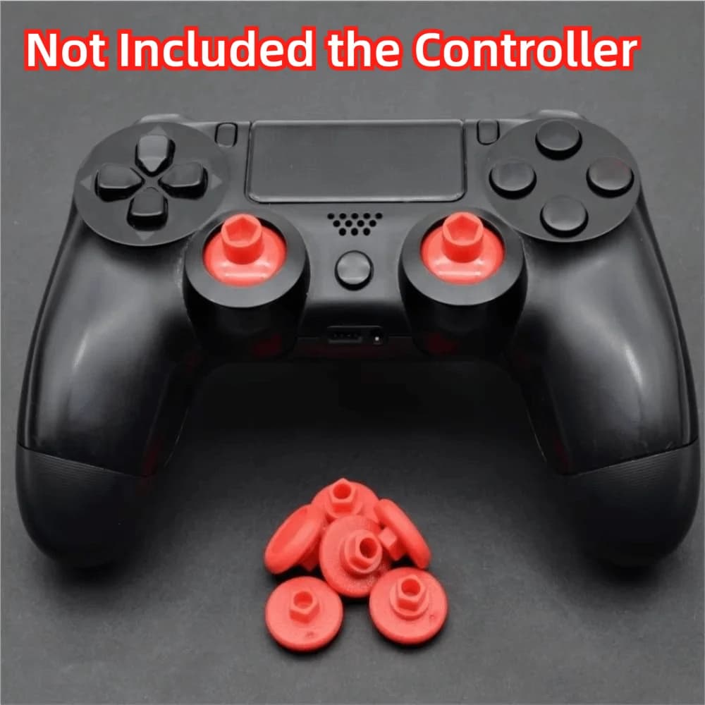 Joystick analogico 8 in 1 con cappuccio a fungo, impugnatura per pulsanti, grip per lepattina, estensore rimovibile per PS4/PS5