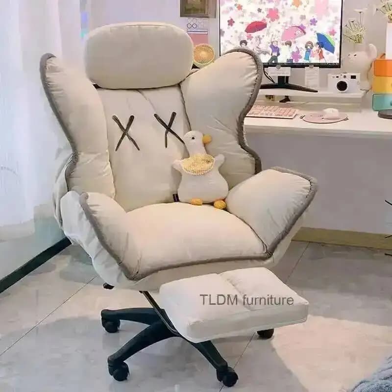Cuscino per computer da pranzo Sedia da ufficio Despacho Gaming ergonomica di lusso per la casa Soggiorno Silla Sedie da ufficio reclinabili Ornamento