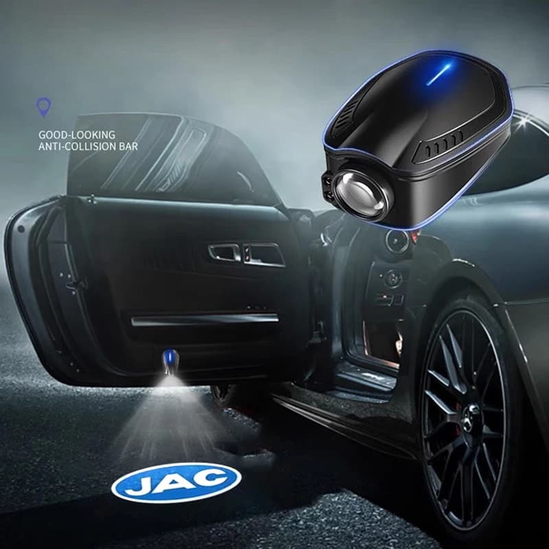 Ricarica per Auto illuminazione di benvenuto accessori per Auto luce per proiettore a Led al Neon per JAC J3 J4 J7 JS2 JS3 JS4 KR1 REFINE S2 S3 S4 S5 S7