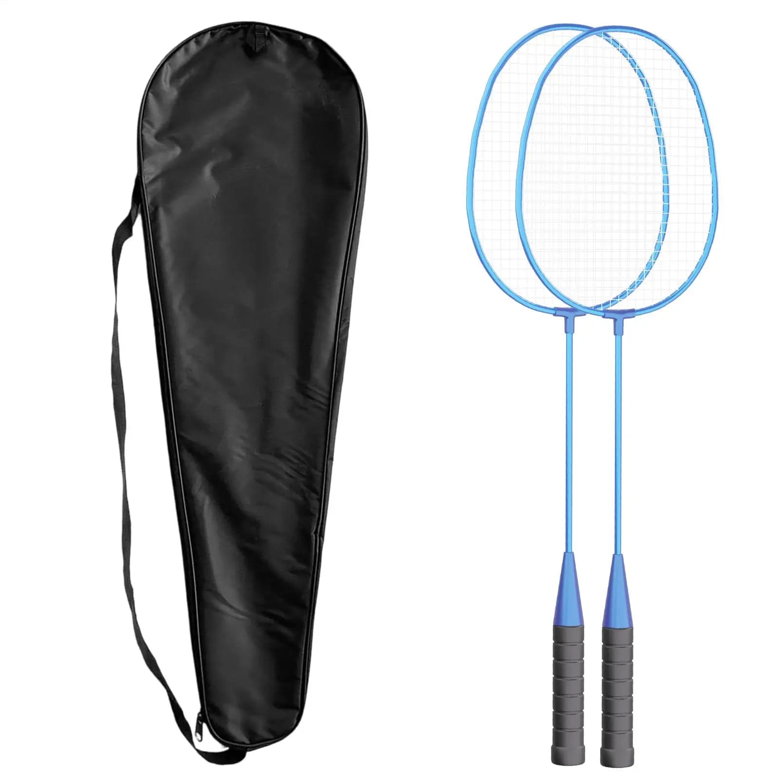 Borsa da badminton impermeabile con tracolla, custodia per racchette da tennis, borsa da palestra per uomini, donne, atleti, giovani giocatori, palline