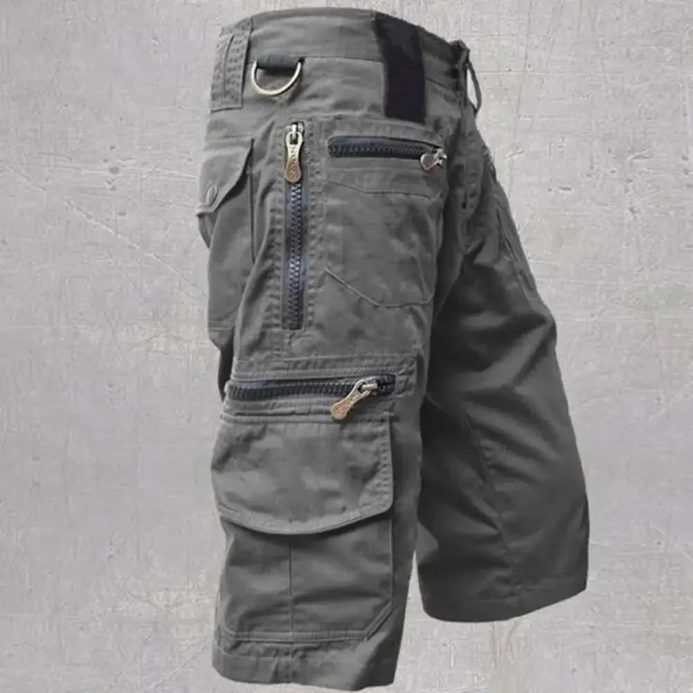 Pantaloncini cargo uniformi militari da uomo Pantaloncini da jogging tattici Pantaloncini cargo dritti casual estivi multitasche tinta unita da uomo