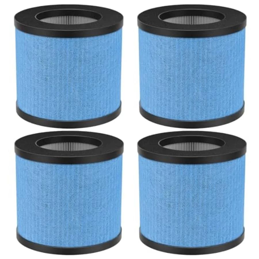 Filtro di ricambio -in-1 aggiornato compatibile con il purificatore d'aria TOPPIN Comfy Air C1, Part # TPFF002
