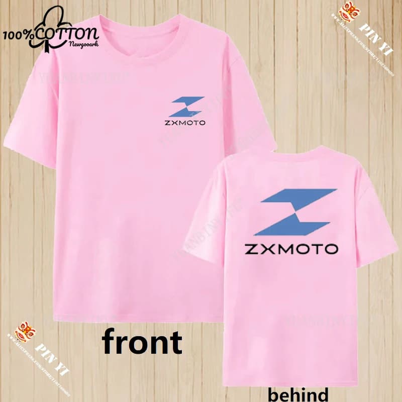 Harajuku Zhang Xue's Motorcycle Printed T-shirt Top Cool New Style Unisex Shirt T Shirt O Neck Short Sleeves Cotton Comfortable