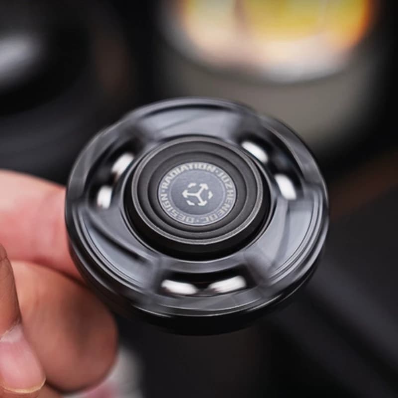 Fidget Spinner in Metallo Apen Armor, Miglior Spinner Rotante GoBiggeR, Giocattolo Antistress EDC per Alleviare l'Ansia