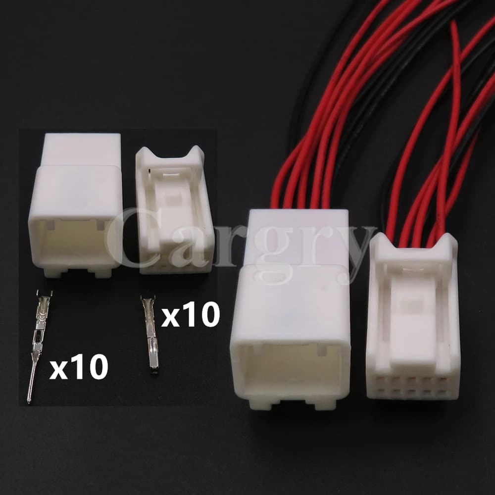 1 Set 10P 6098-3869 6098-3909 auto antiriflesso specchietto retrovisore presa non sigillata a bassa potenza per Toyota Lexus 12368