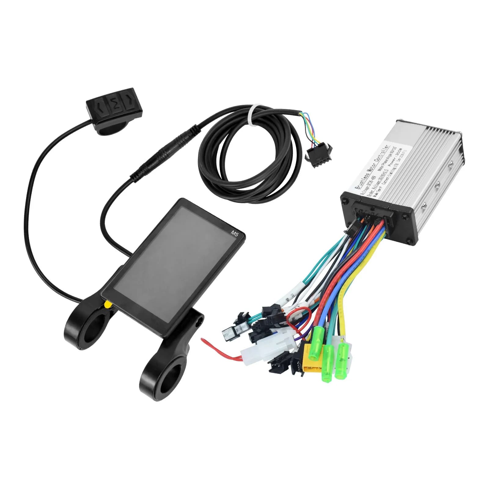 36V 48V 17A Electric Scooter Controller With M5 Color LCD Display For Electric Bike Speed Control System Replacement Part
