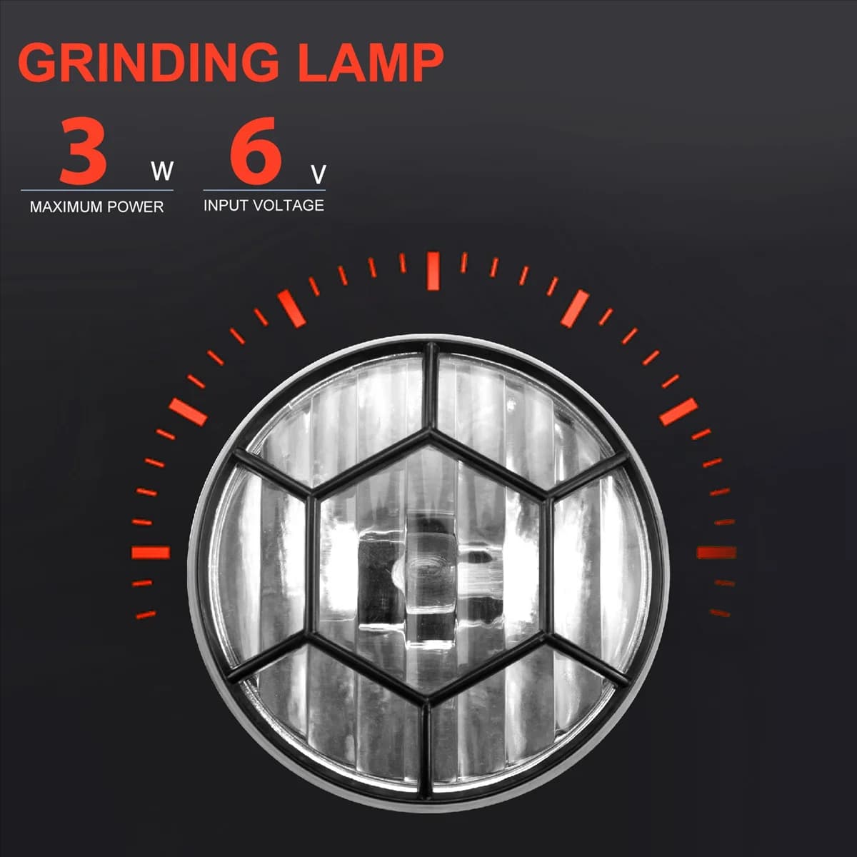 Bike Light Motorized Bicycle Attrite Generator for Bike Dynamo Light Rear Light Kit 6V 3W Bike Accessories CALDO