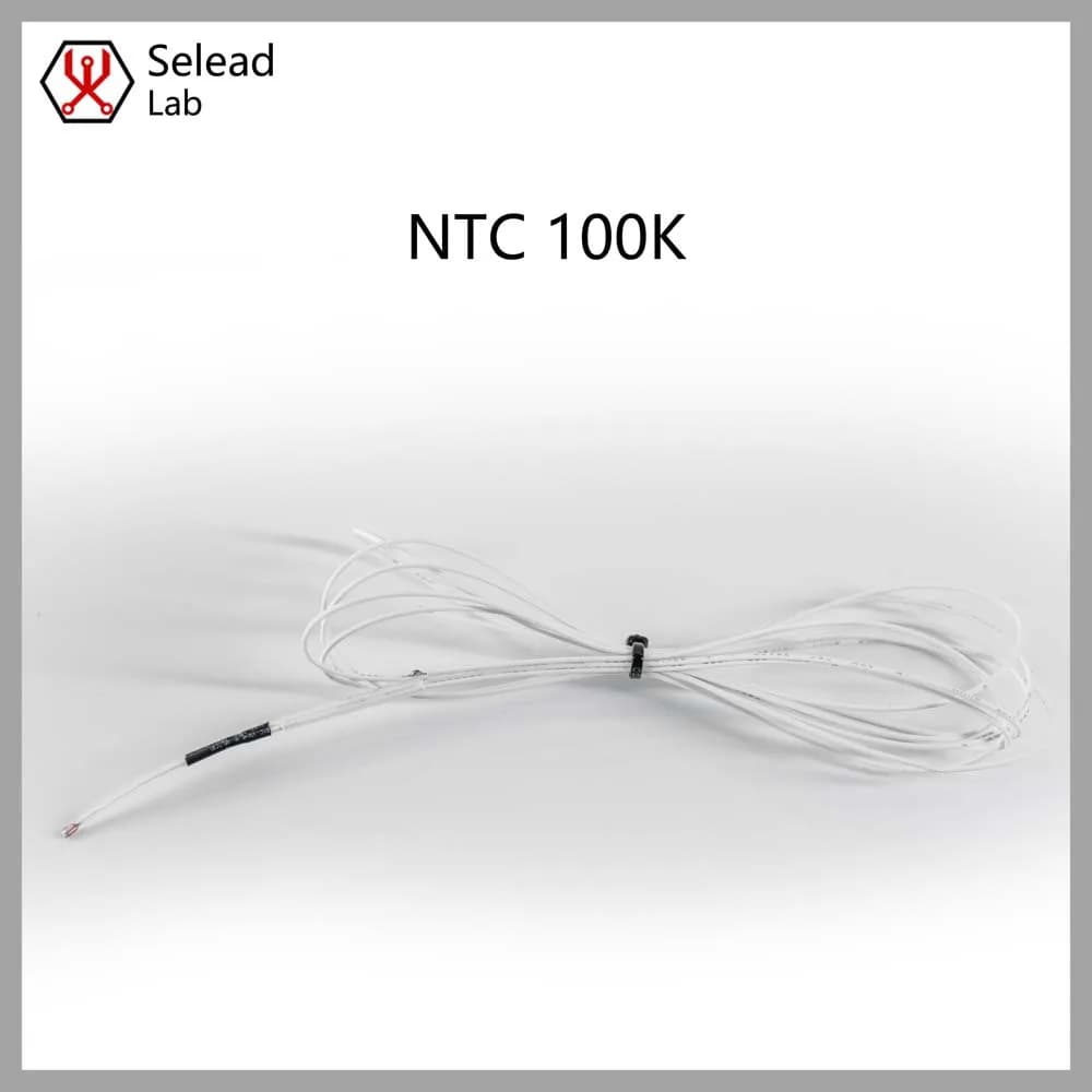 Seleadlab 1/5/10 pz NTC 3950 100K termistori sensore di temperatura per parti della stampante 3D Voron 2.4 Trident temperatura letto riscaldato 1M