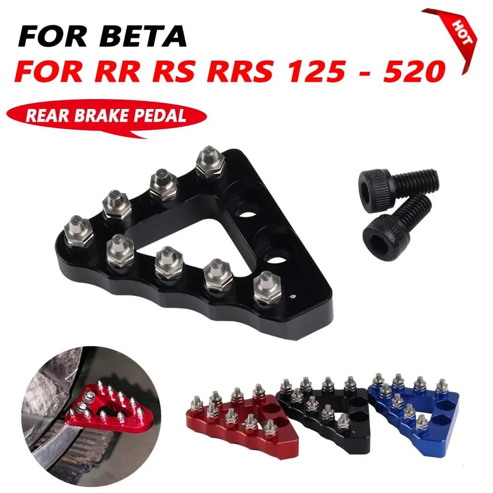 Moto Pedale Del Freno Posteriore Leva Passo Punta Piastra Per Beta 250 300 350 390 400 430 450 480 500 RR RS RR-S 2T Enduro Racing