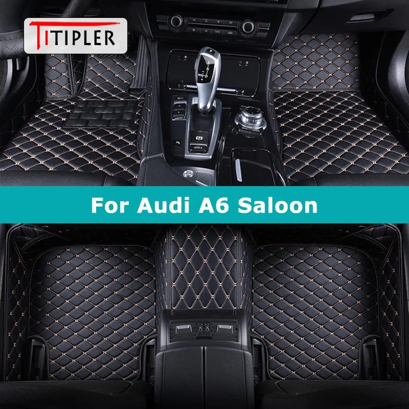 TITIPLER custom car mats for Audi A6 Saloon Sedan Auto carpets Foot Coche Accessories