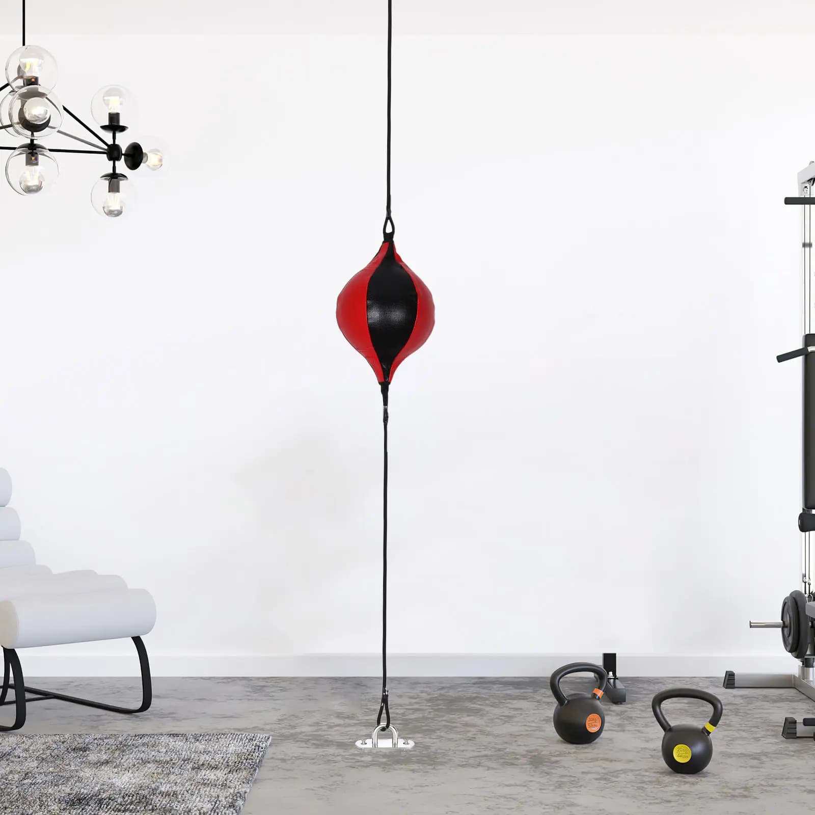 Hanging Speedball Boxing for Home Training Improve Reflex Coordination Punching Accuracy Double End Bag Fitness