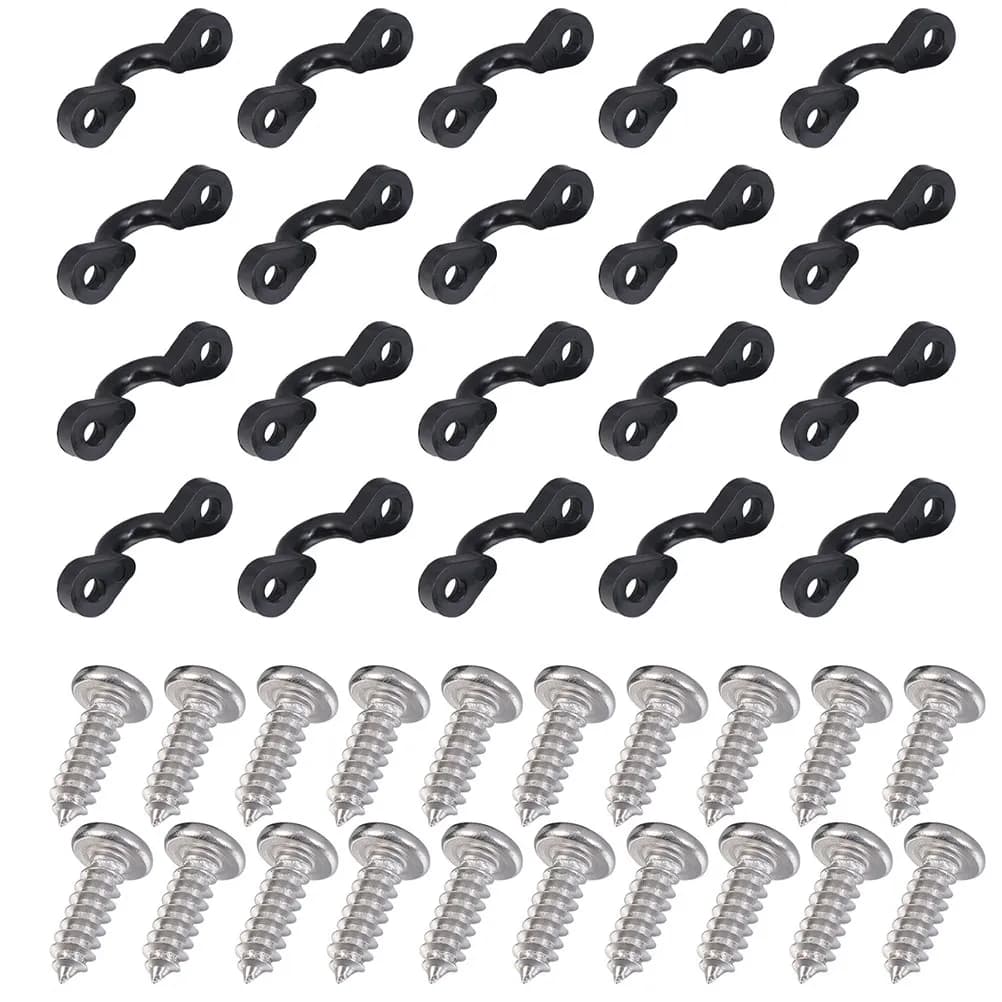 Set of 1 Light Plastic Buckle for Kayak - Shield Closure for Rescue Jackets, Snorkeling, Cycling, Diving and Equipment