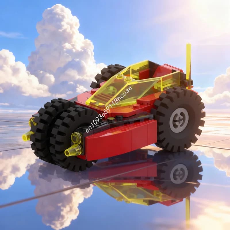 117 Pezzi MOC M Tron Trike Modello Spaziale Blocchi da Costruzione Giocattolo Assemblaggio Regalo di Natale Idea Creativa Educativa per Bambini