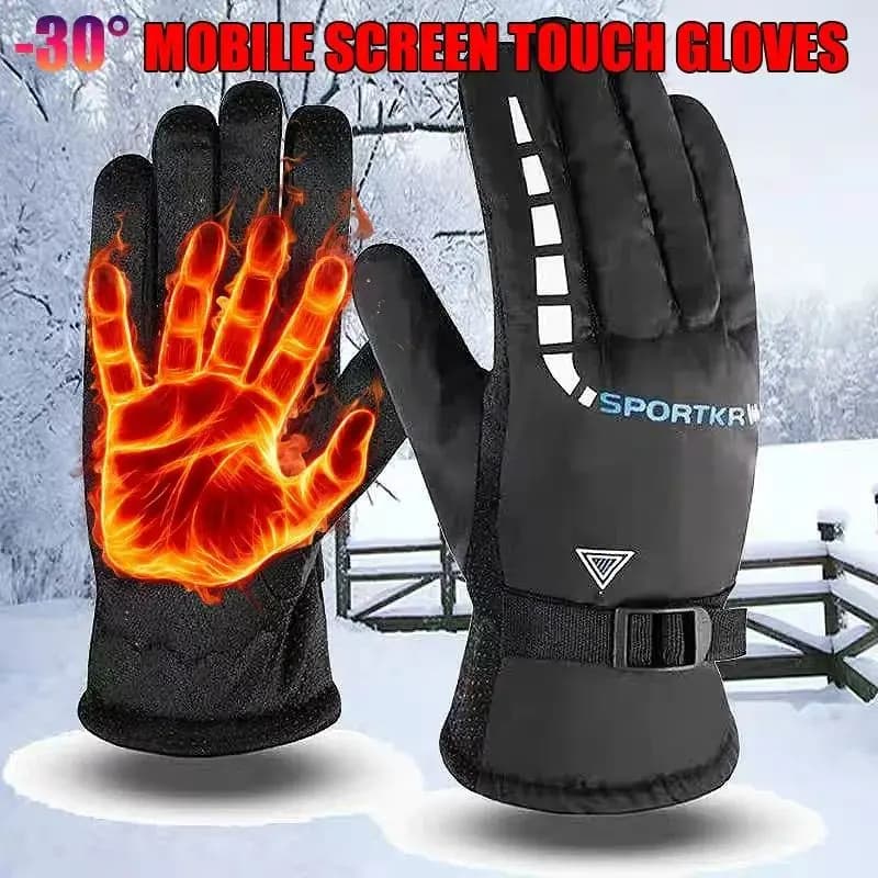 Nuovi guanti da ciclismo invernali da uomo outdoor impermeabili sci equitazione escursionismo moto guanti caldi guanti sportivi termici unisex