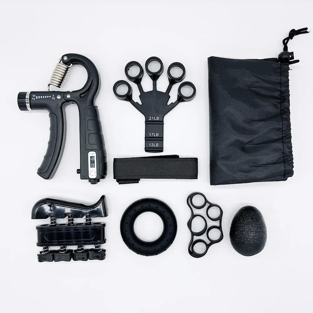 Kit pinza, impugnatura regolabile numerabile di tipo R, pinza per rinforzare l'esercizio, pinza per dito, espansore per polso